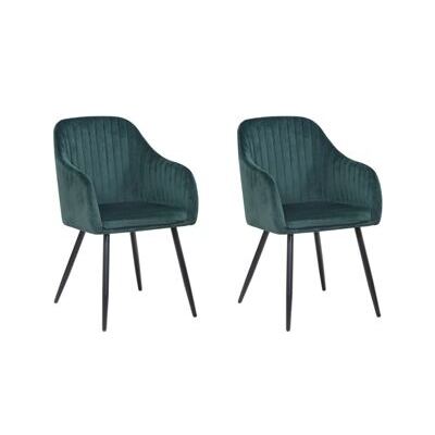 Esszimmerstuhl LEE petrol 2er Set