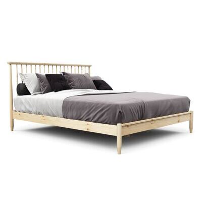 Bett Massivholz HARPER 160 x 200 cm nature
