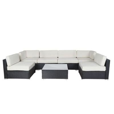 Kissenbezüge Rattanlounge Sydney beige