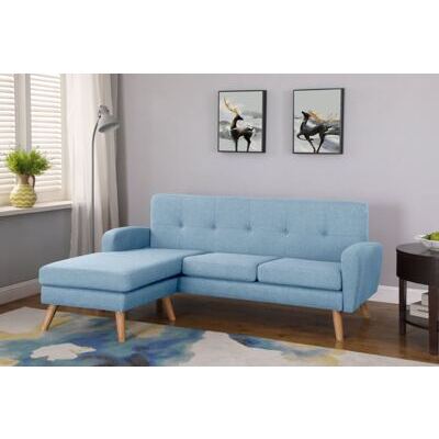 Ecksofa SALLY blau