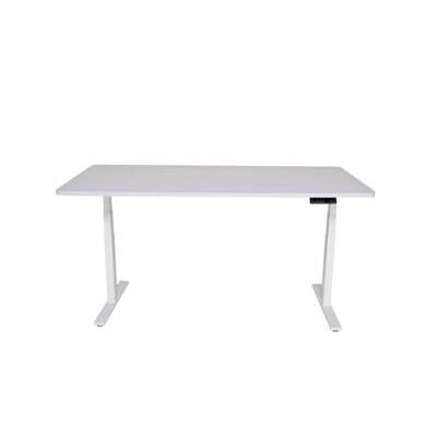 Schreibtisch Stehpult elektrisch weiss 180 x 90 cm