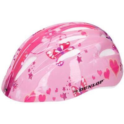 Velohelm für Kinder Pink Butterfly