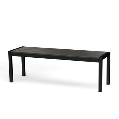 Bank Polywood 135 cm schwarz