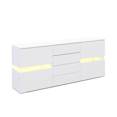 Sideboard LED TANA weiss