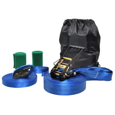 Slack Line 25 m blau