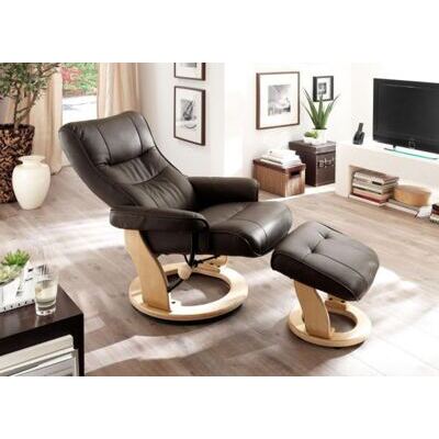 Relaxsessel Montreal Echtleder ~ braun naturbraun