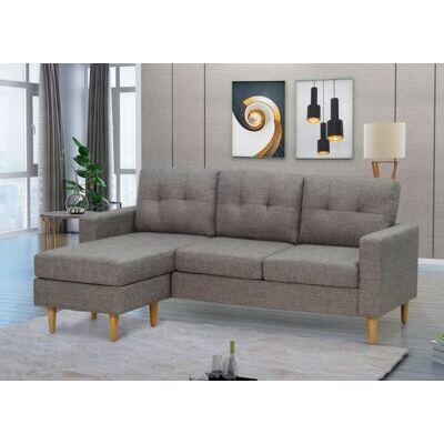 Ecksofa LIAM grau