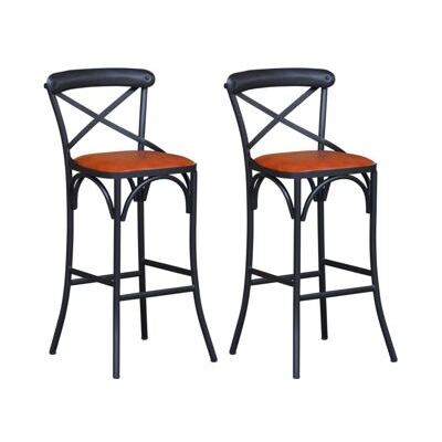 Barhocker Vintage LIVIO 2er Set