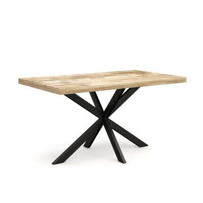 Esstisch Massivholz INDIRA 160 x 90 cm