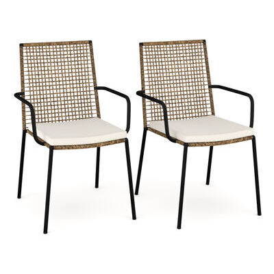 Gartenstuhl JAX beige 2er Set