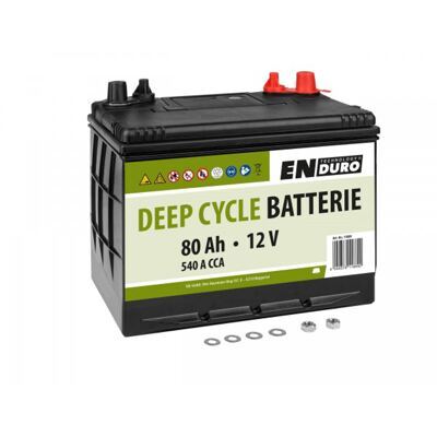 Bleibatterie 80Ah für Wohnmobil