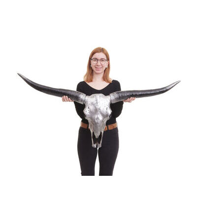 Deko Schädel Longhorn 132cm Kuhschädel Stierkopf Bulle