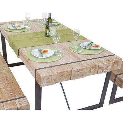 Esszimmertisch rustikal Massivholz ~ 200x90cm