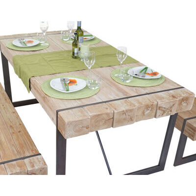 Esszimmertisch rustikal Massivholz ~ 180x90cm