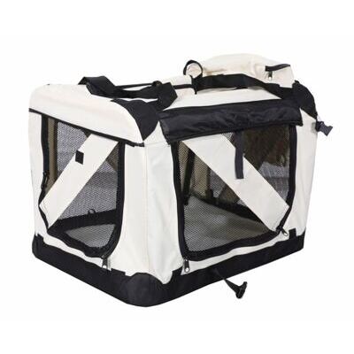 Hundebox faltbar XXL beige