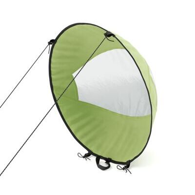 Windsegel für SUP und Kajak grün