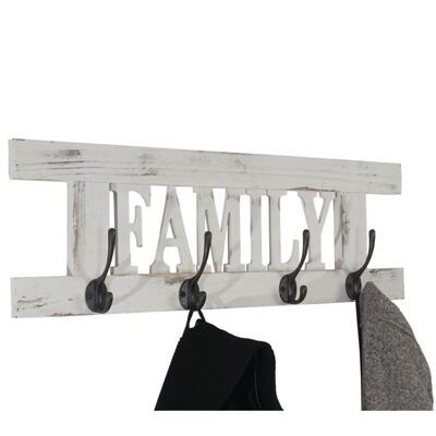 Wandgarderobe, Garderobe Family, Vintage weiss, shabby
