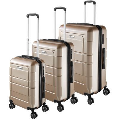 Reisekofferset Brice champagner