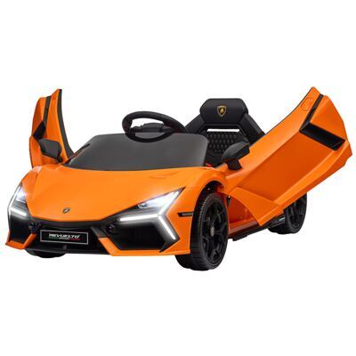 Kinder-Elektroauto Kinderfahrzeug 12V 5 km/h 3-5 Jahre Orange