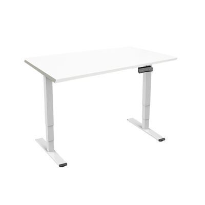 Contini höhenverstellbarer Bürotisch 1.8x0.8m weiss / Gestell