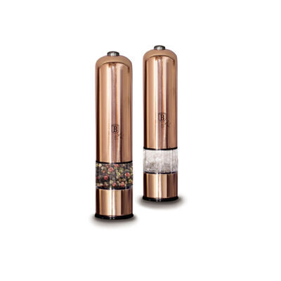 Berlinger Haus Elektrische Pfeffer- und Salzmühle 2er-Set Rose Gold Edition