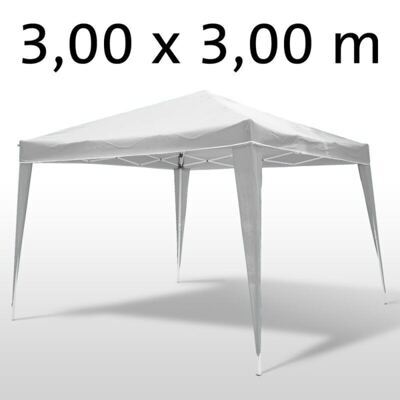 Gartenpavillon Partyzelt 3x3m weiss