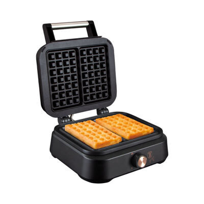 Berlinger Haus belgisches Waffeleisen Black Rose Collection
