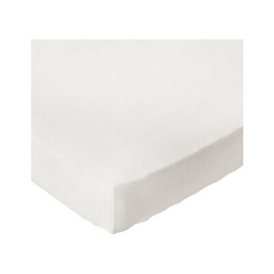Divina Textil SuperStretch-Fixleintuch 140-160x190-220x17-25 cm offwhite