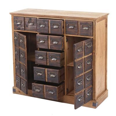 Apothekerkommode Apothekerschrank Tanne Holz massiv