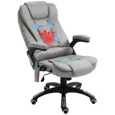 Bürostuhl Massagefunktion höhenverstellbar ergonomisch Grau