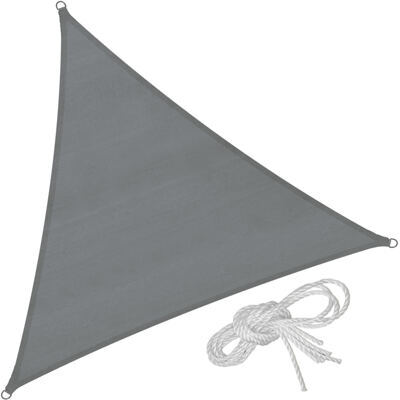 Polyethylen Sonnensegel dreieckig, 360 x 360 x 360 cm