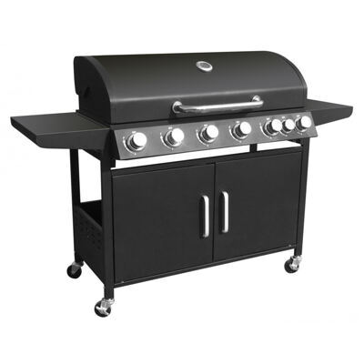 BBQ Gasgrill 6+1 Brenner