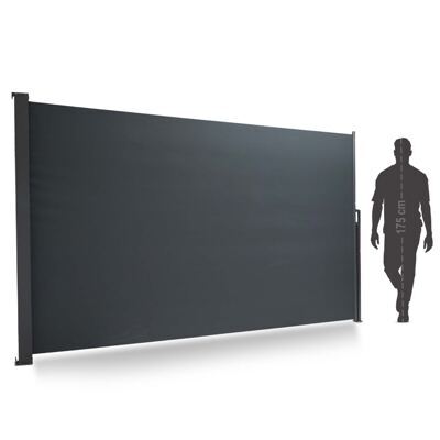 Seitenmarkise 180x300cm flexibler Sichtschutz Windschutz