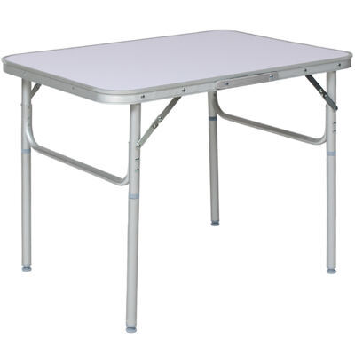 Camping Klapptisch aus Aluminium 75x55x60cm