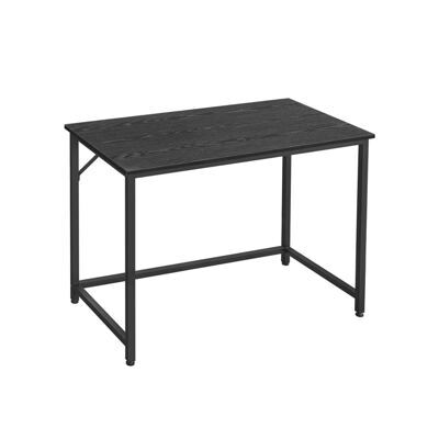 Computertisch Schreibtisch Industriedesign 50x100x75cm Metall Schwarz