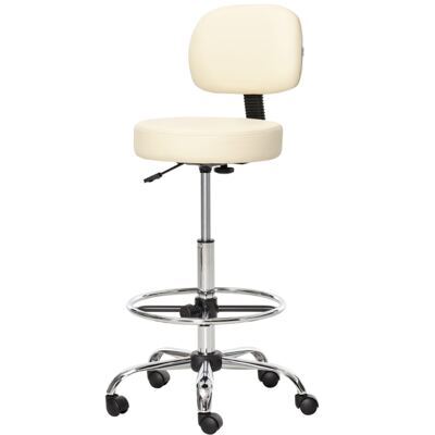 Barhocker drehbar höhenverstellbar Beige