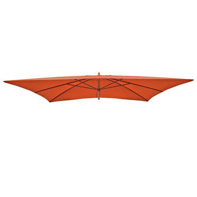 Ersatz-Bezug für Holz-Sonnenschirm Florida 2x3m terracotta