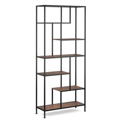 Bücherregal Vintage BONITA 80 x 180 cm