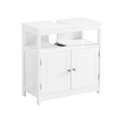 Waschbeckenunterschrank Badregal 60x30x60cm weiss