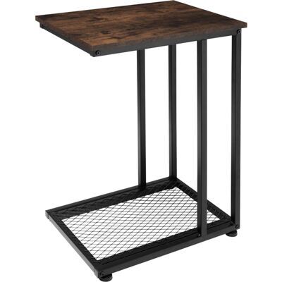 Beistelltisch Eton Industrial Holz dunkel, rustikal