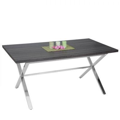 Esszimmertisch Esstisch Fano, 160x90cm ~ Dunkle Eiche-Optik