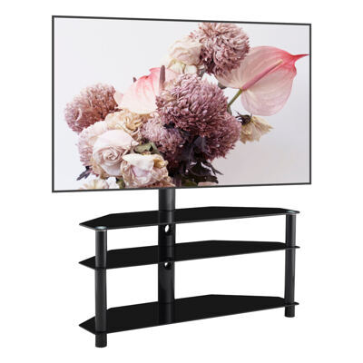 TV Möbel mit Monitorständer 32-70 schwarz
