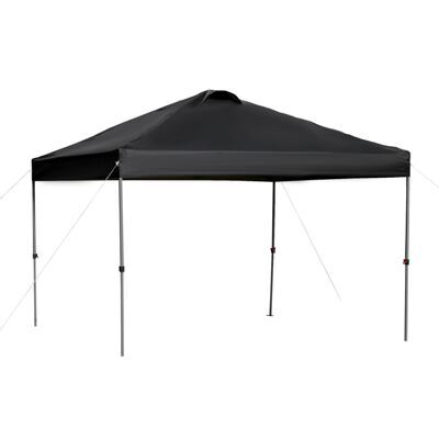 Gartenpavillon Pop-up 295x295m UV-Schutz Schwarz