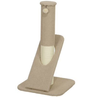 Kratzstamm Sisal mit Spielball Indoor 84cm Cremeweiss