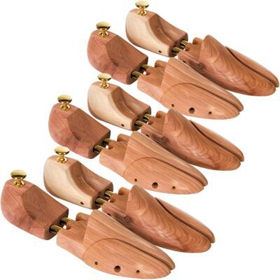 3 Paar Schuhspanner 46-48