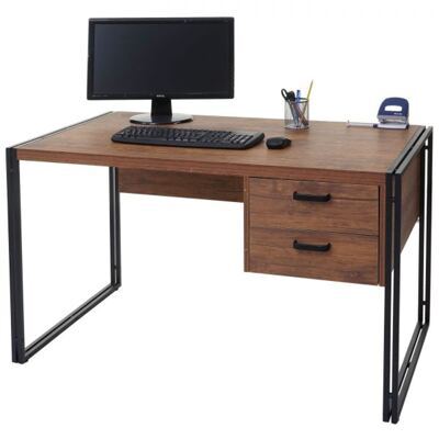 Schreibtisch Pult Wildeiche-Optik 76x122x73cm