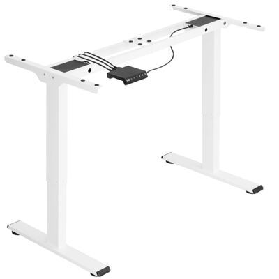 Tischgestell Melville höhenverstellbar 110-168x60x70-119cm weiss