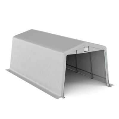 Zeltgarage Carport 6.2 x 3.3 m grau