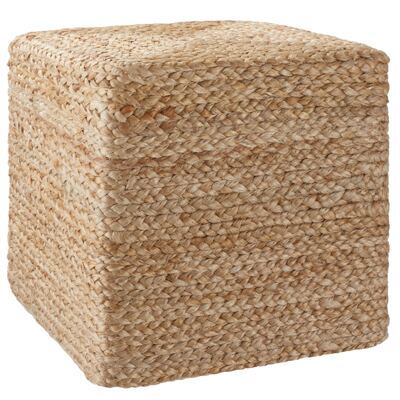 Handgefertigter Pouf Banno Cube