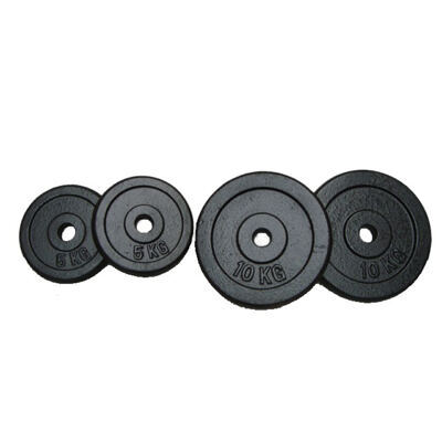 Hantelscheiben Set1 2x10kg + 2x5kg = 30 kg total (Gusseisen)